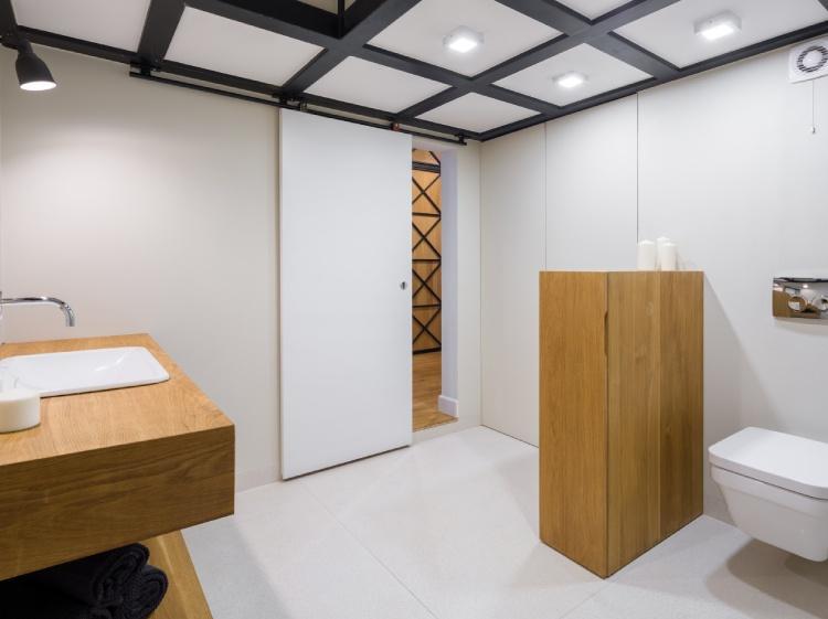 Drzwi przesuwne w łazience