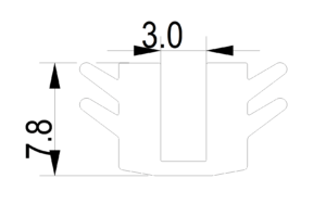 schemat uszczelki 301