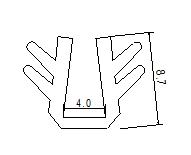 schemat uszczelki 405 W